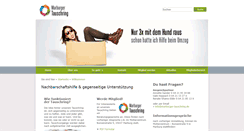 Desktop Screenshot of marburger-tauschring.de